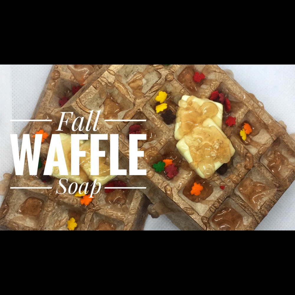All natural, artisan soap, pumpkin butter chia